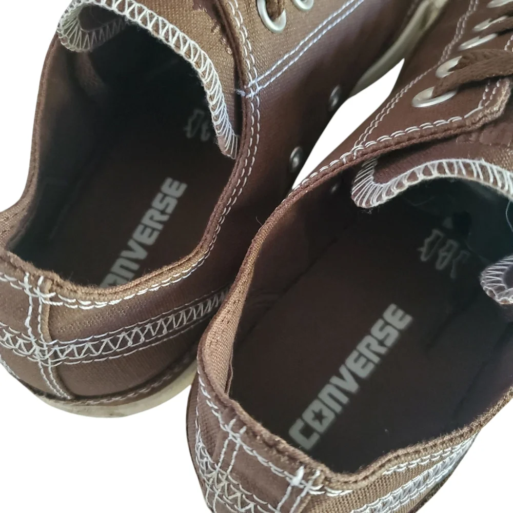 CONVERSE Chuck Taylor All Over‎ Brown Low-Top Lace-Up Sneaker Unisex W 11 | M 9